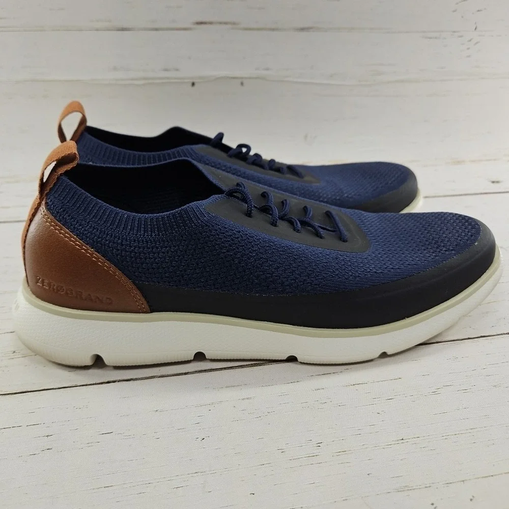 Cole Haan Zerogrand Omni Sneaker Mens Size 9 M Marine Blue Shoes Sneakers C34656